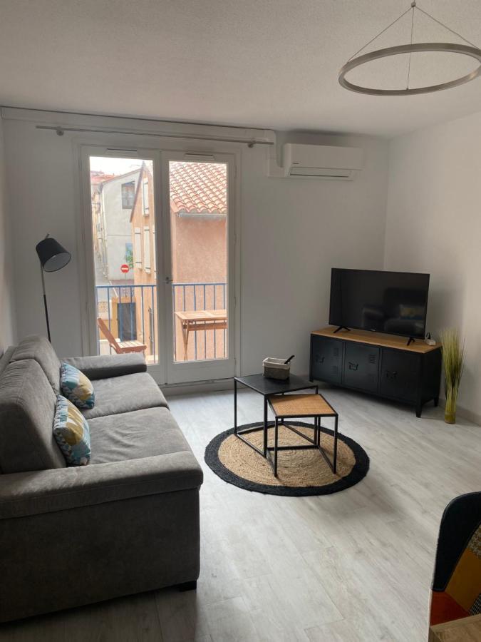 Superbe Appartement Climatise Avec Parking Prive Port Vendres Exterior photo