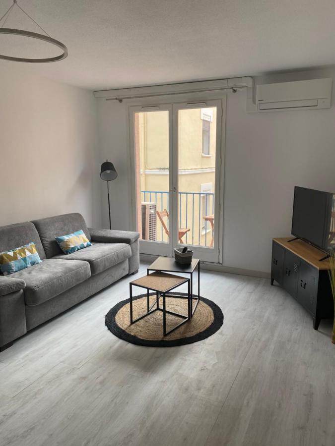 Superbe Appartement Climatise Avec Parking Prive Port Vendres Exterior photo